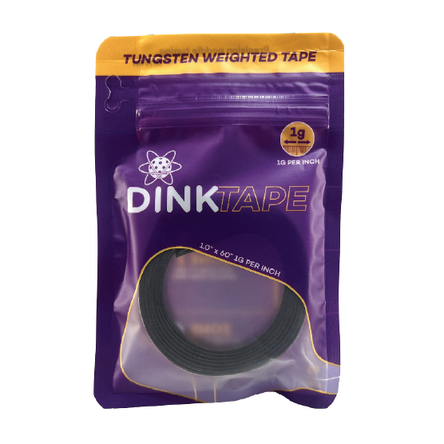 DINKTAPE Weighted Tungsten Tape - 1 Gram Per Inch